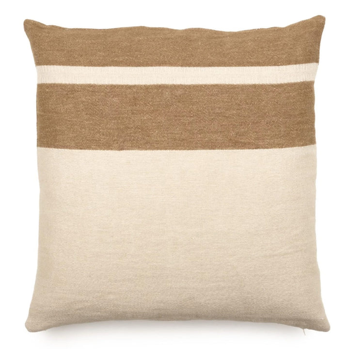 Libeco Linen Railroad Stripe Belgian Linen Cushion Cover | 50x50cm