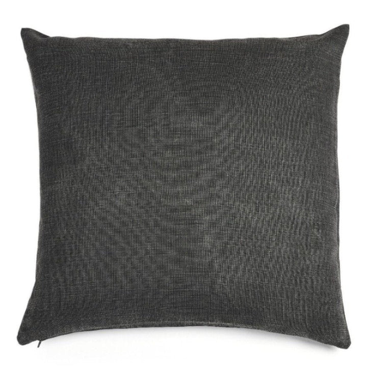 Ré Linen Cushion Cover | Black-Suzie Anderson Home