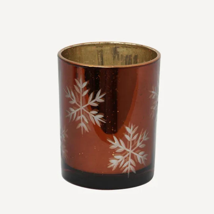 Etched Votive | Amber | Large-Suzie Anderson Home