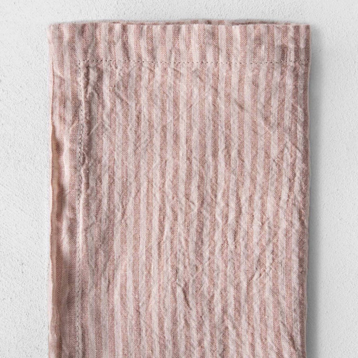 Basix Napkin Small Stripe | Rosa/Floss