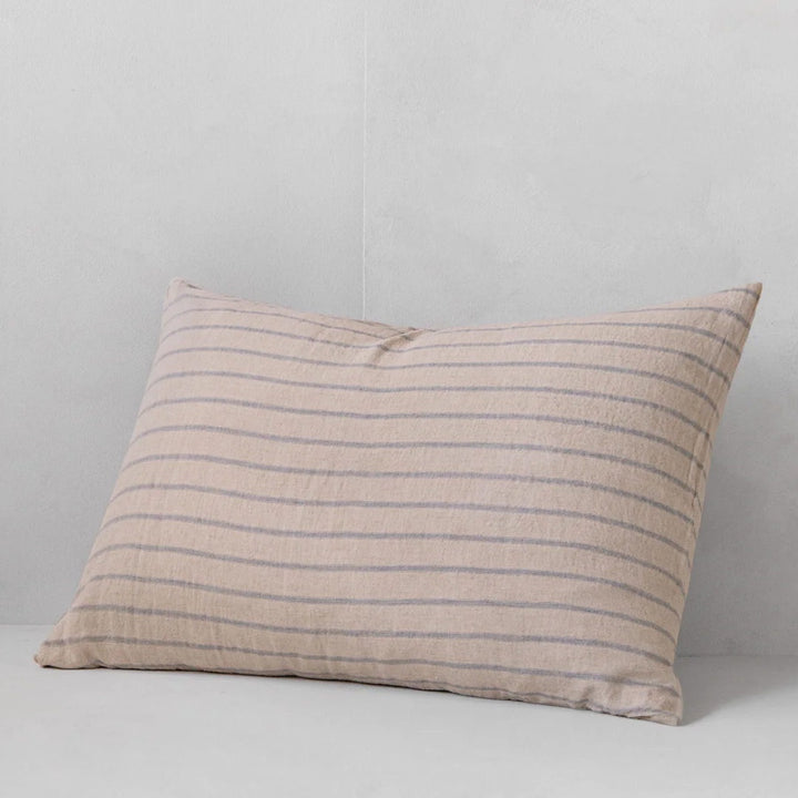 Basix Standard Pillowcase Big stripe | Roy/Sable-Suzie Anderson Home