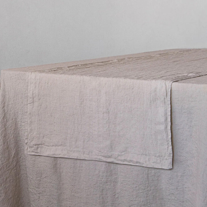 Basix Linen Runner | Sable