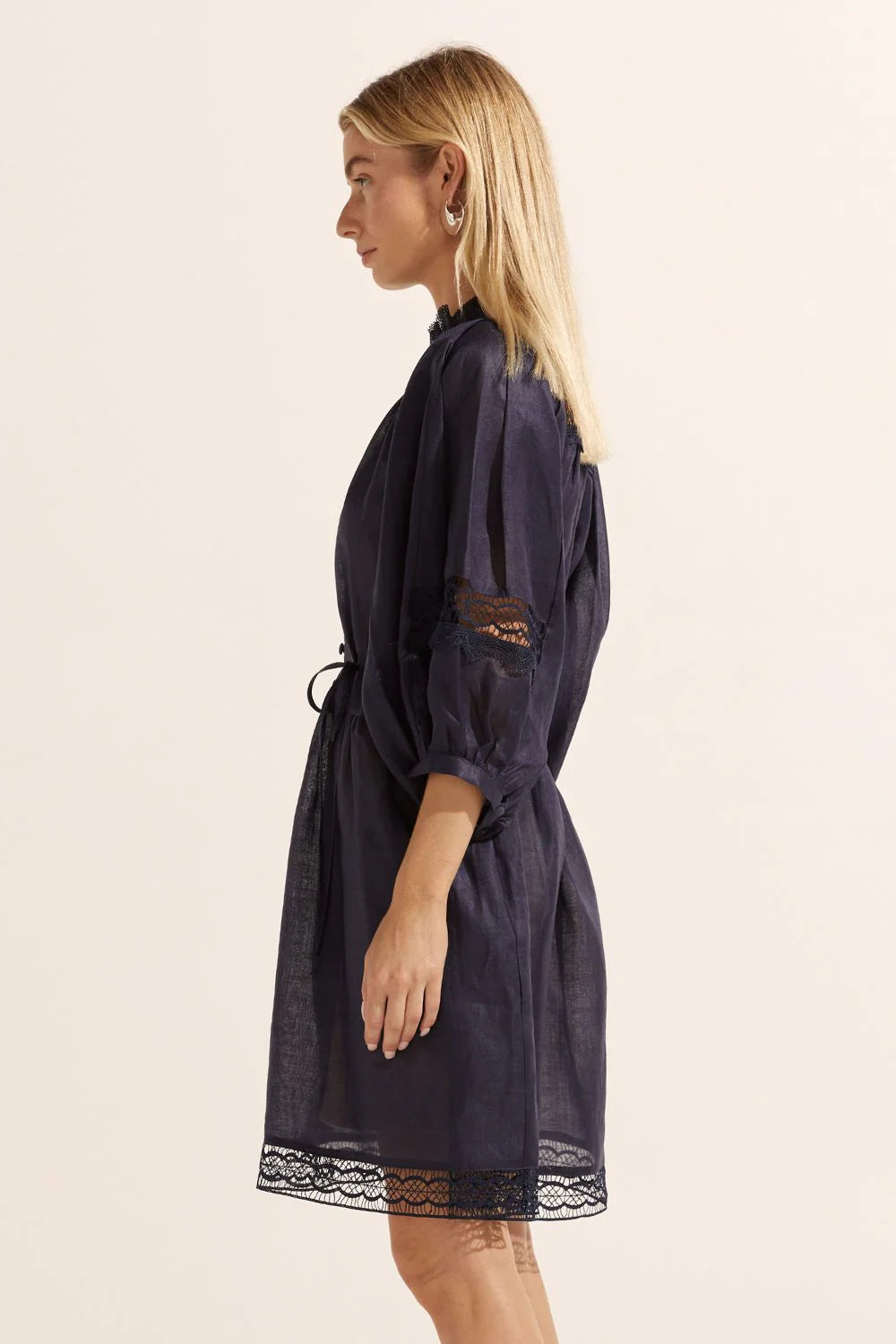 Zoe | Salute Dress | Indigo