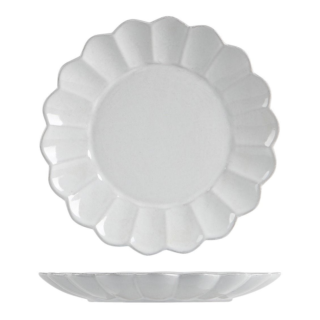 Scalloped Plate-Suzie Anderson Home