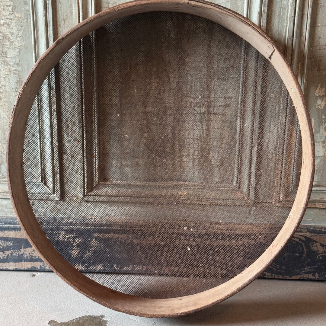 Vintage French Garden Sieve | Les Puces 2 (BOWRAL)-Suzie Anderson Home