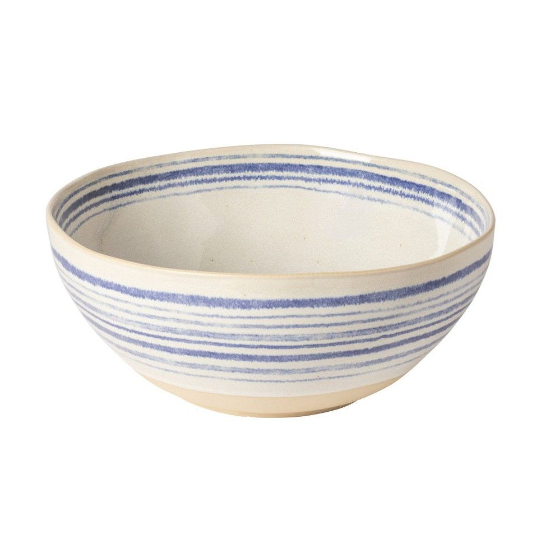 Serving Bowl | Nantucket | Made in Portugal | White | 28cm-Suzie Anderson Home