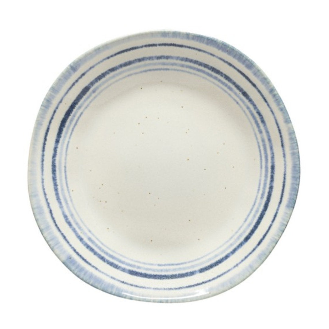 SET OF 6 Salad/dessert Plates | Nantucket | Made in Portugal  | White | 21cm-Suzie Anderson Home