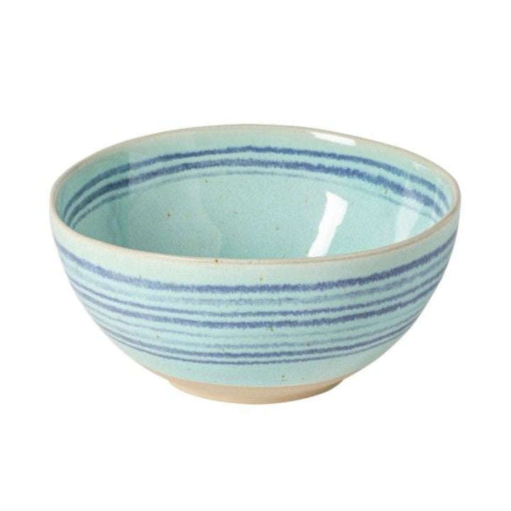 SET OF 6 Soup/Cereal/fruit bowls | Nantucket | Made in Portugal | Aqua | 16cm-Suzie Anderson Home