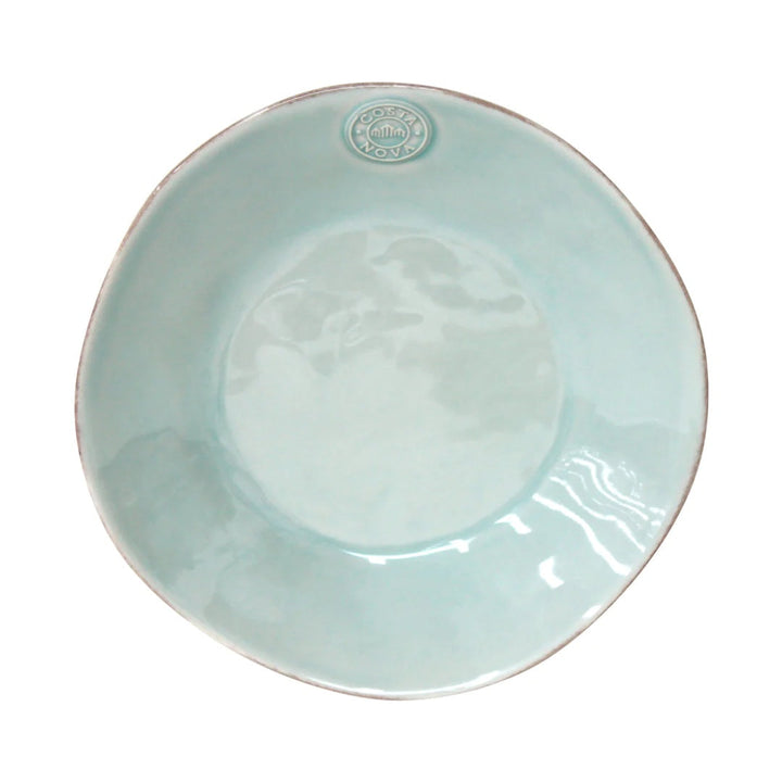 SET OF 6 Soup/Pasta Plates | Nova Turquoise | Made in Portugal | 25cm-Suzie Anderson Home