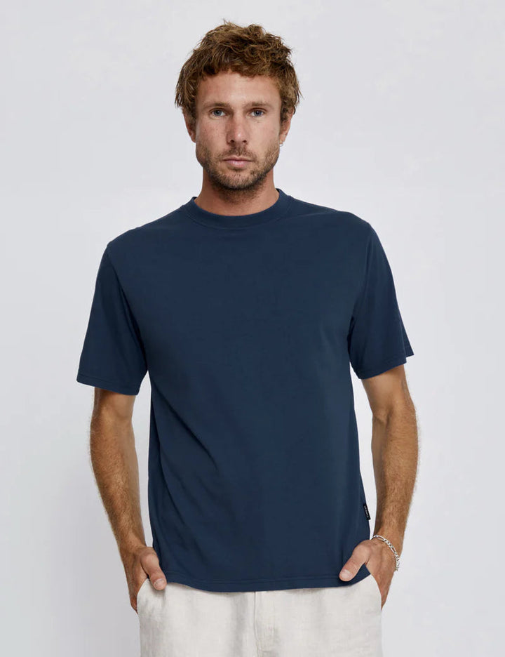 Simple | Heavy Weight T-shirt | Navy-Suzie Anderson Home