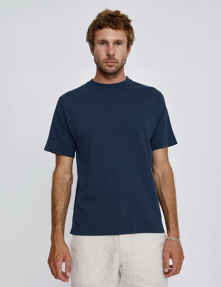 Simple | Heavy Weight T-shirt | Navy-Suzie Anderson Home