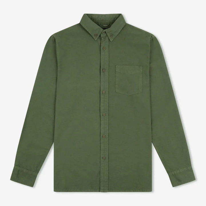 Simple | Oxford Long Sleeve Shirt | Fatigue-Suzie Anderson Home