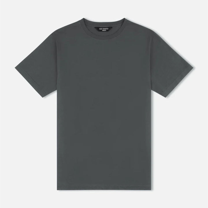 Simple | Reginald Tee | Graphite-Suzie Anderson Home