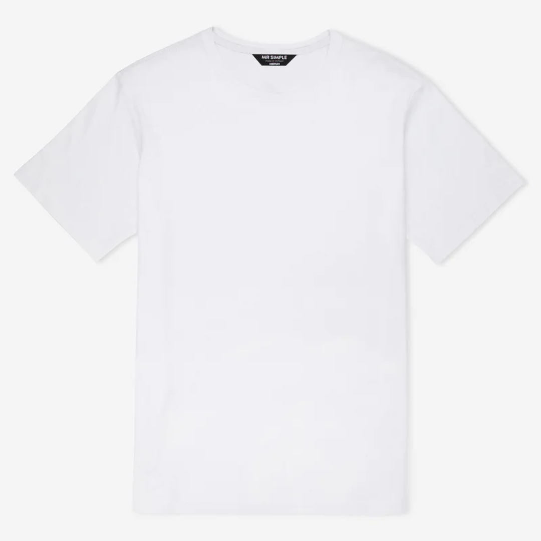 Simple | Reginald Tee | White-Suzie Anderson Home