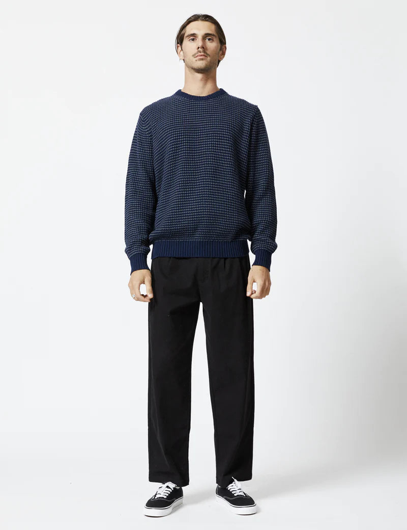 Simple | Sailor Knit | Navy/Graphite-Suzie Anderson Home