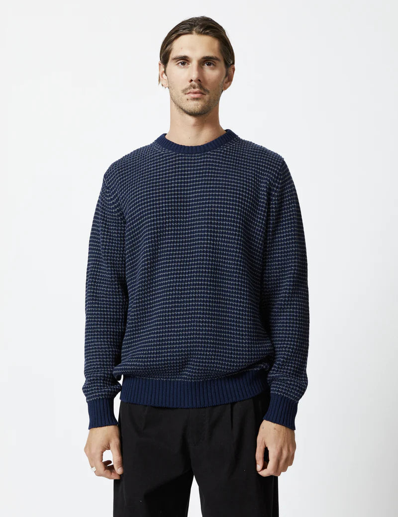 Simple | Sailor Knit | Navy/Graphite-Suzie Anderson Home