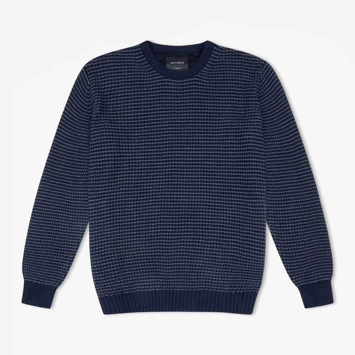 Simple | Sailor Knit | Navy/Graphite-Suzie Anderson Home