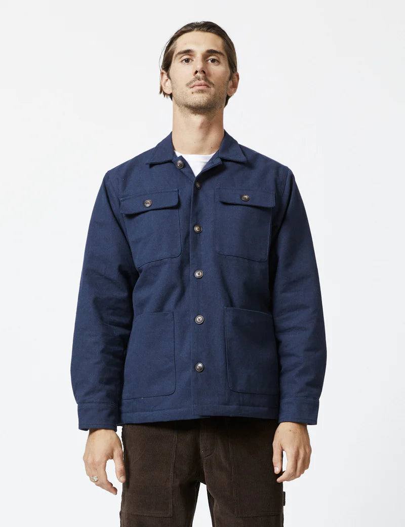 Simple | Stockyard Sherpa Jacket | Navy-Suzie Anderson Home