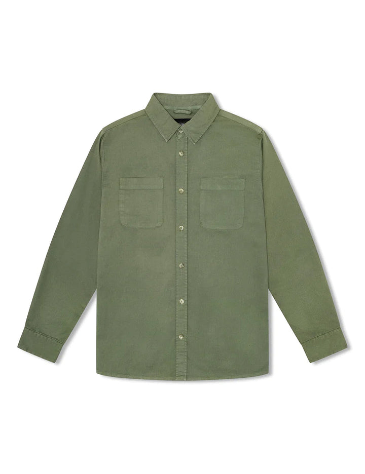 Simple | York Long Sleeve Shirt | Army-Suzie Anderson Home