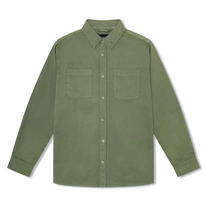 Simple | York Long Sleeve Shirt | Army-Suzie Anderson Home