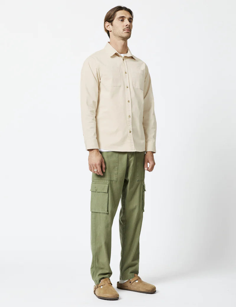 Simple | York Long Sleeve Shirt | Natural-Suzie Anderson Home