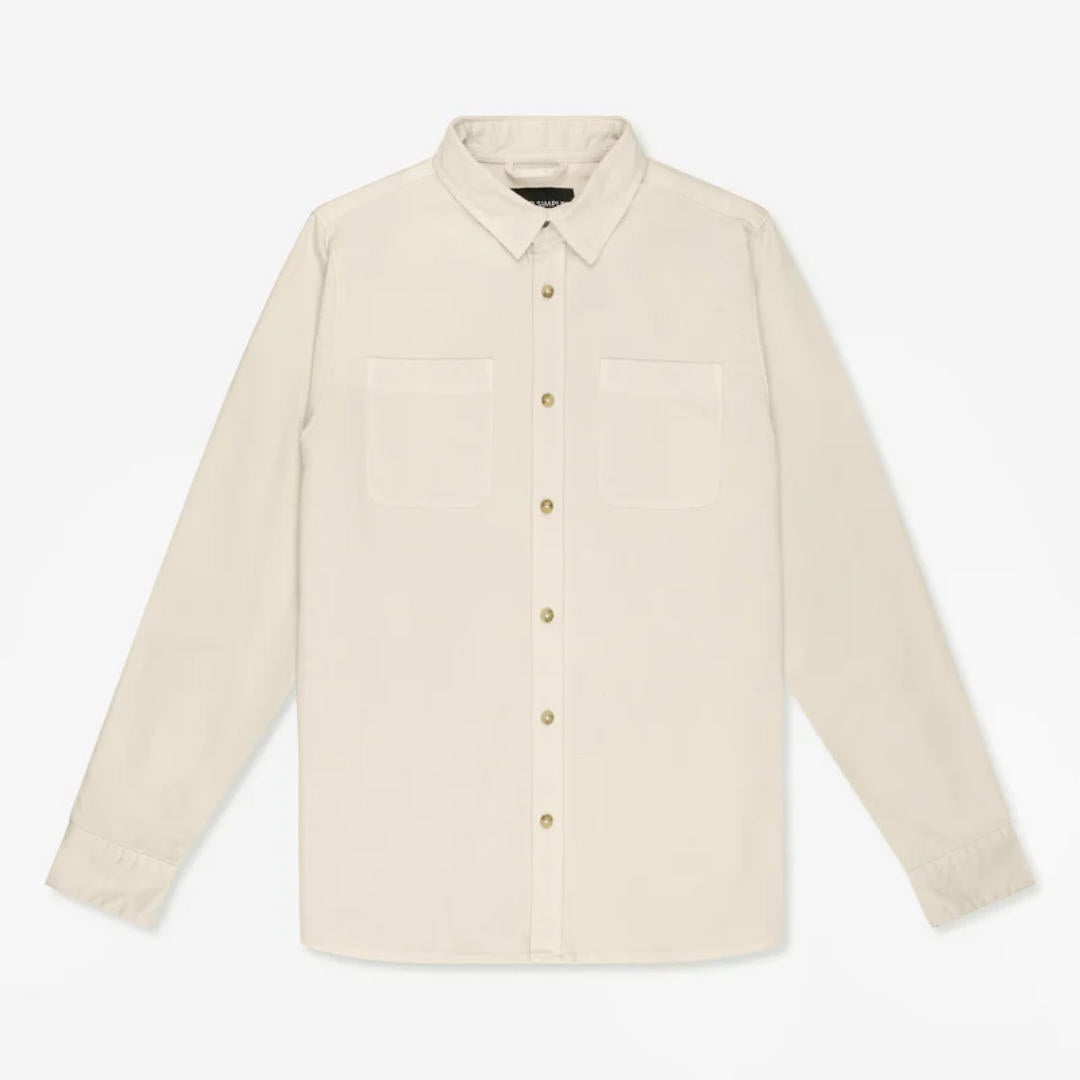 Simple | York Long Sleeve Shirt | Natural-Suzie Anderson Home