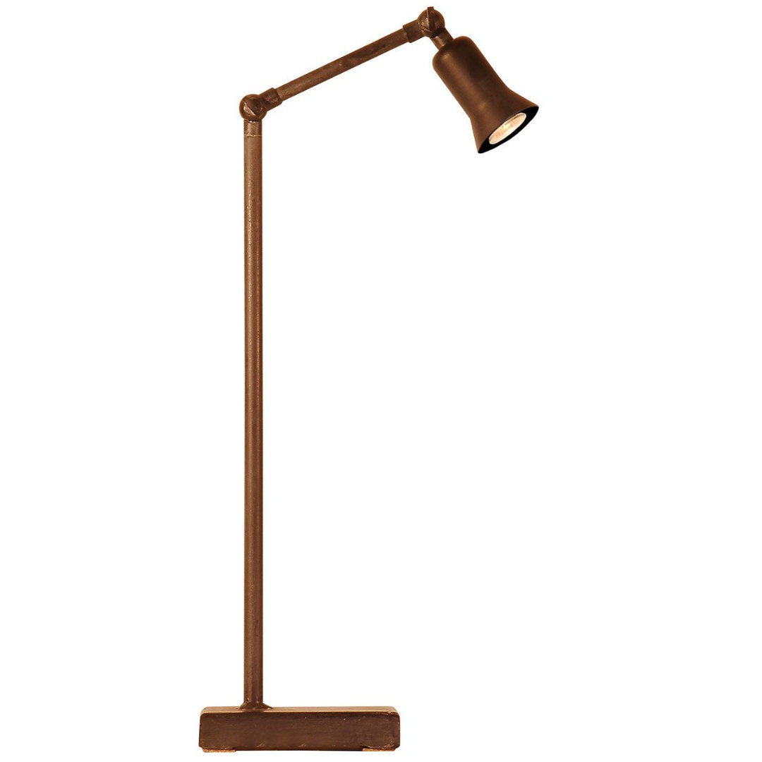 Sirmione Copper LED Table Lamp | Hand Crafted | Shade Included-Suzie Anderson Home