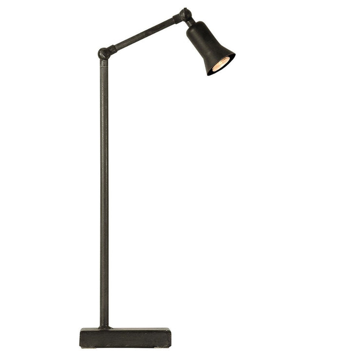 Sirmione hand crafted table lamp | Includes shade | LED | Lead grey | H50cm-Suzie Anderson Home