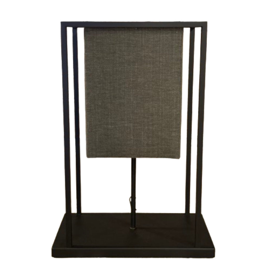 Skansen Table Lamp Frame Only | Matte Black | W32cm x H45cm-Suzie Anderson Home