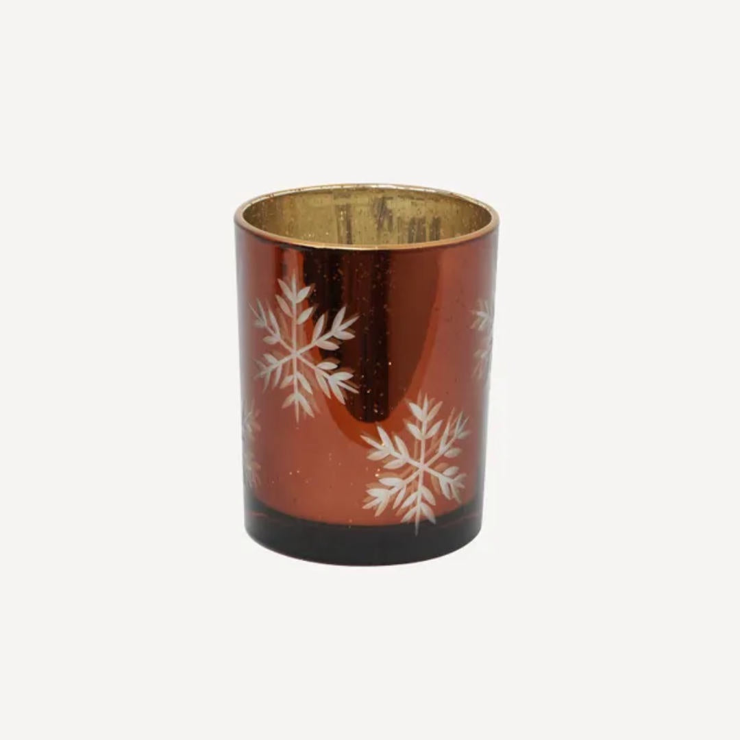 Etched Votive | Amber | Small-Suzie Anderson Home