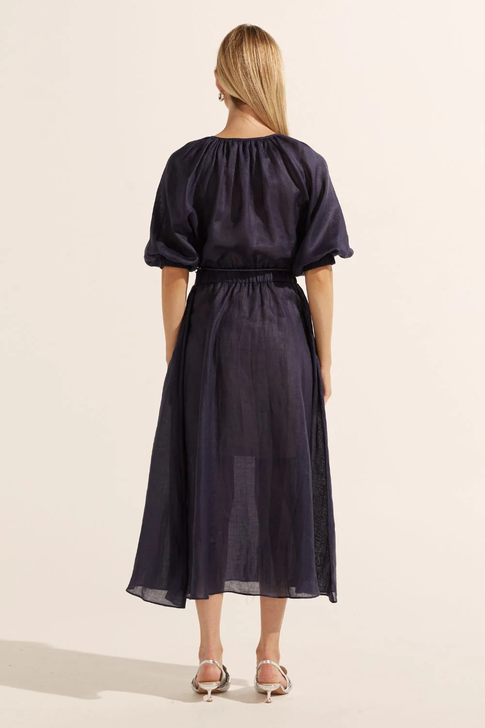 Zoe | Sonata Dress | Indigo-Suzie Anderson Home