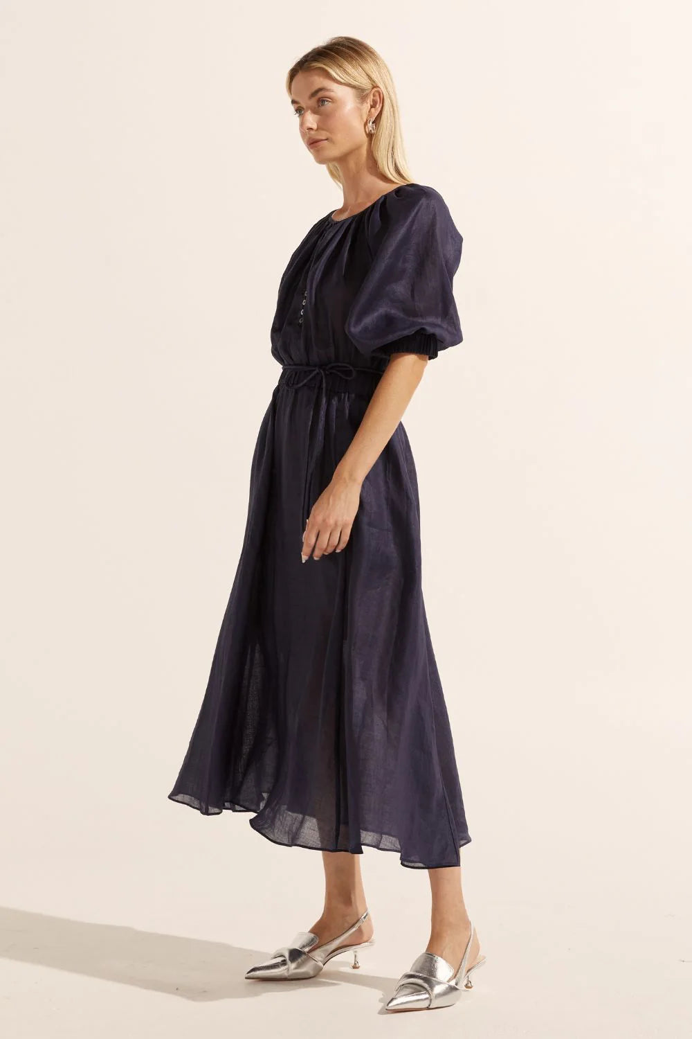 Zoe | Sonata Dress | Indigo-Suzie Anderson Home