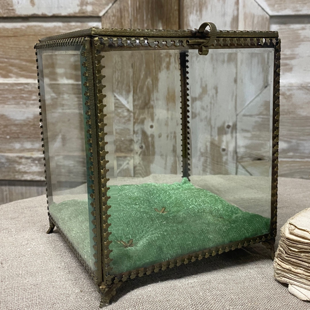 Square Velvet Green Jewel Box-Suzie Anderson Home