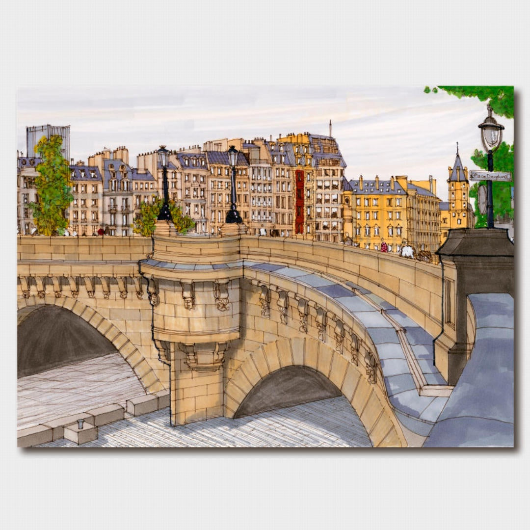 Desmond Freeman "Pont Neuf" | Card & Envelope