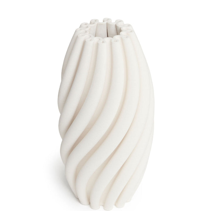 Stella White Vase | 29cm-Suzie Anderson Home