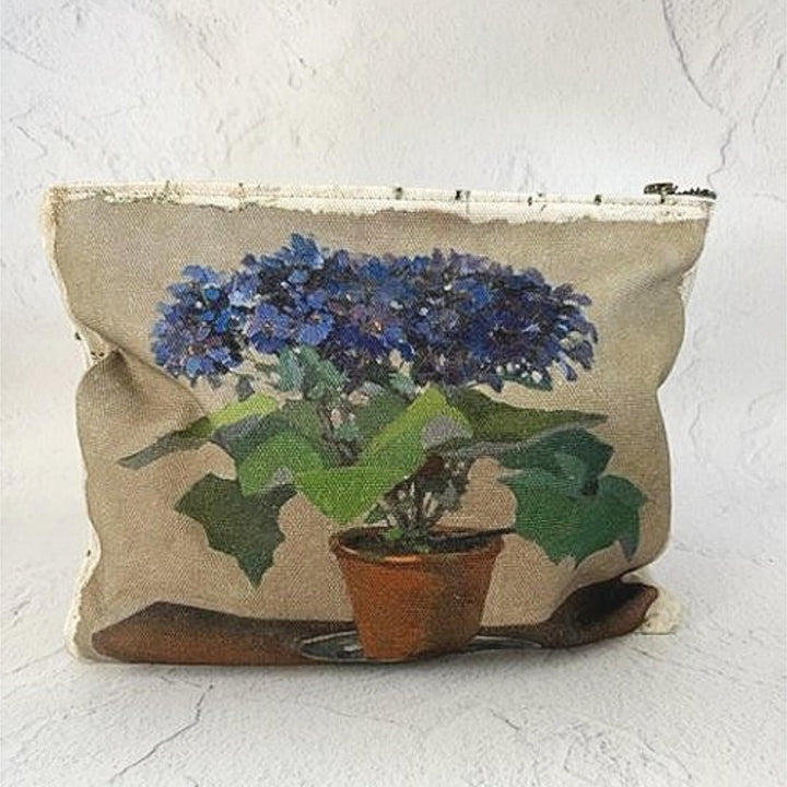 Swarm Canvas Painting Clutch bag | Hydrangea-Suzie Anderson Home