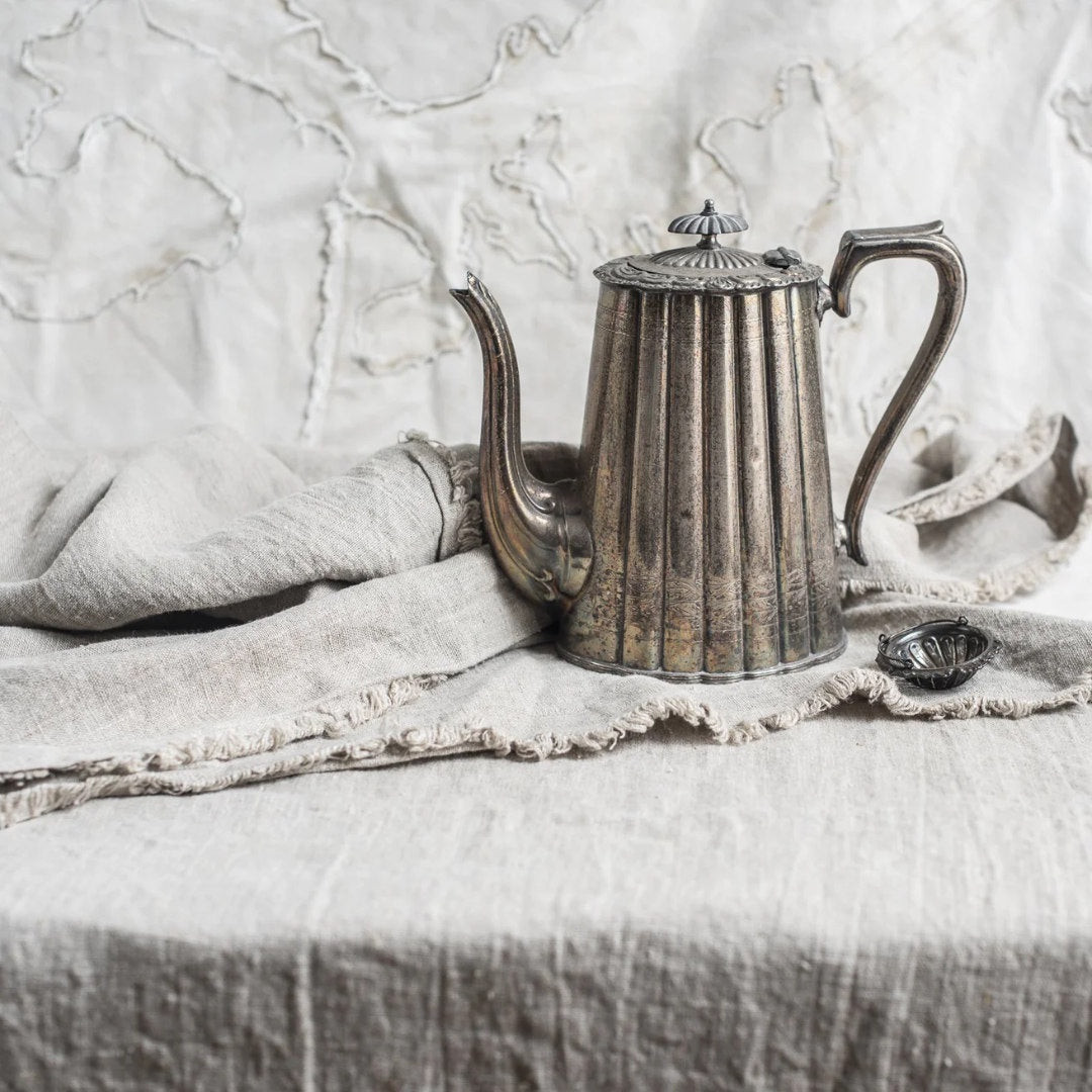 Swedish Linen Tablecloth | 300x170cm | Natural-Suzie Anderson Home