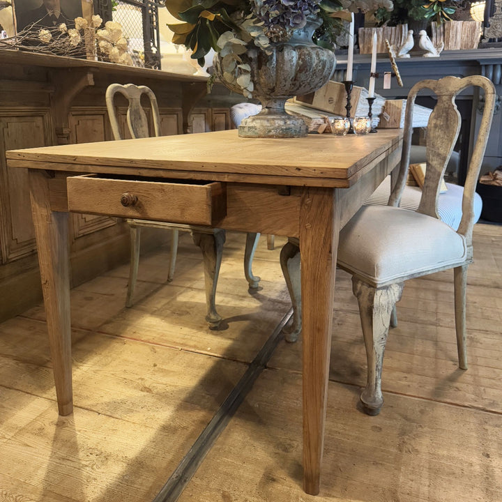 French Bleached Oak Extension Table (320cm extended)