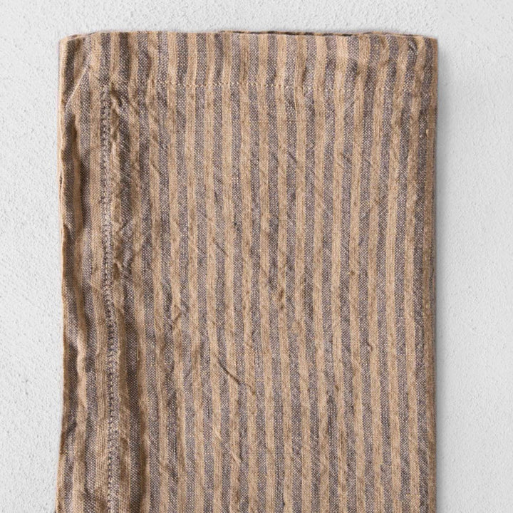 Basix Napkin Small Stripe | Carmel/Tempest