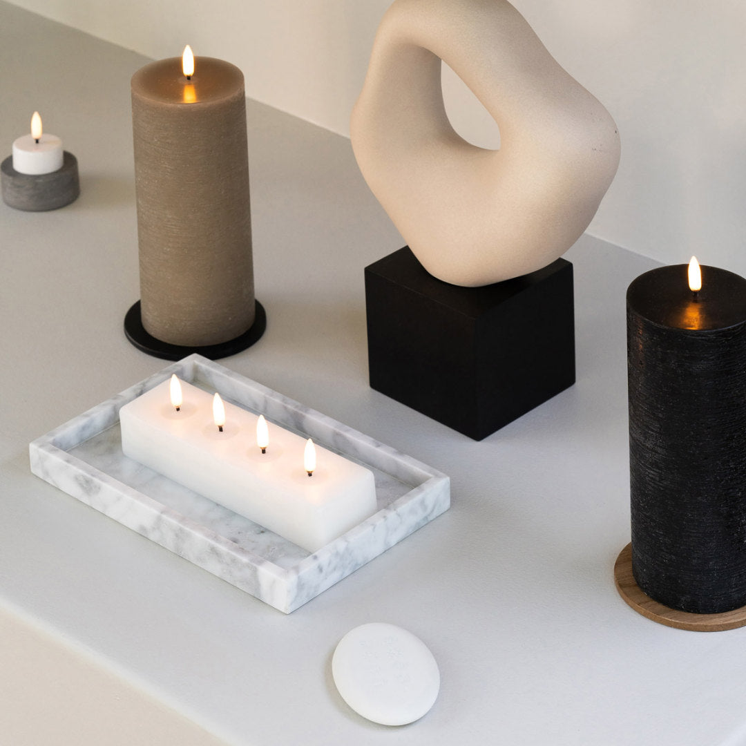 Textured Black | Flameless Candle-Suzie Anderson Home