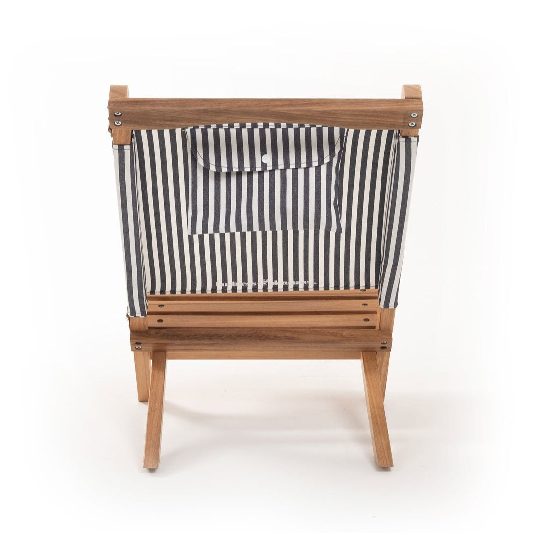 The 2-Piece Chair | Laurens Stripe Navy-Suzie Anderson Home