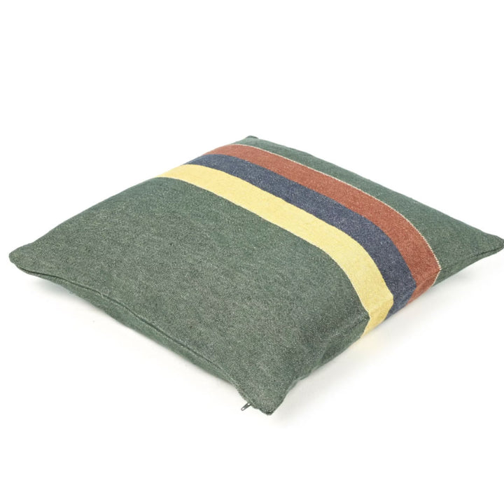 The Belgian | Pillow Cover | 50 x 50cm | Spruce | Washed Linen-Suzie Anderson Home