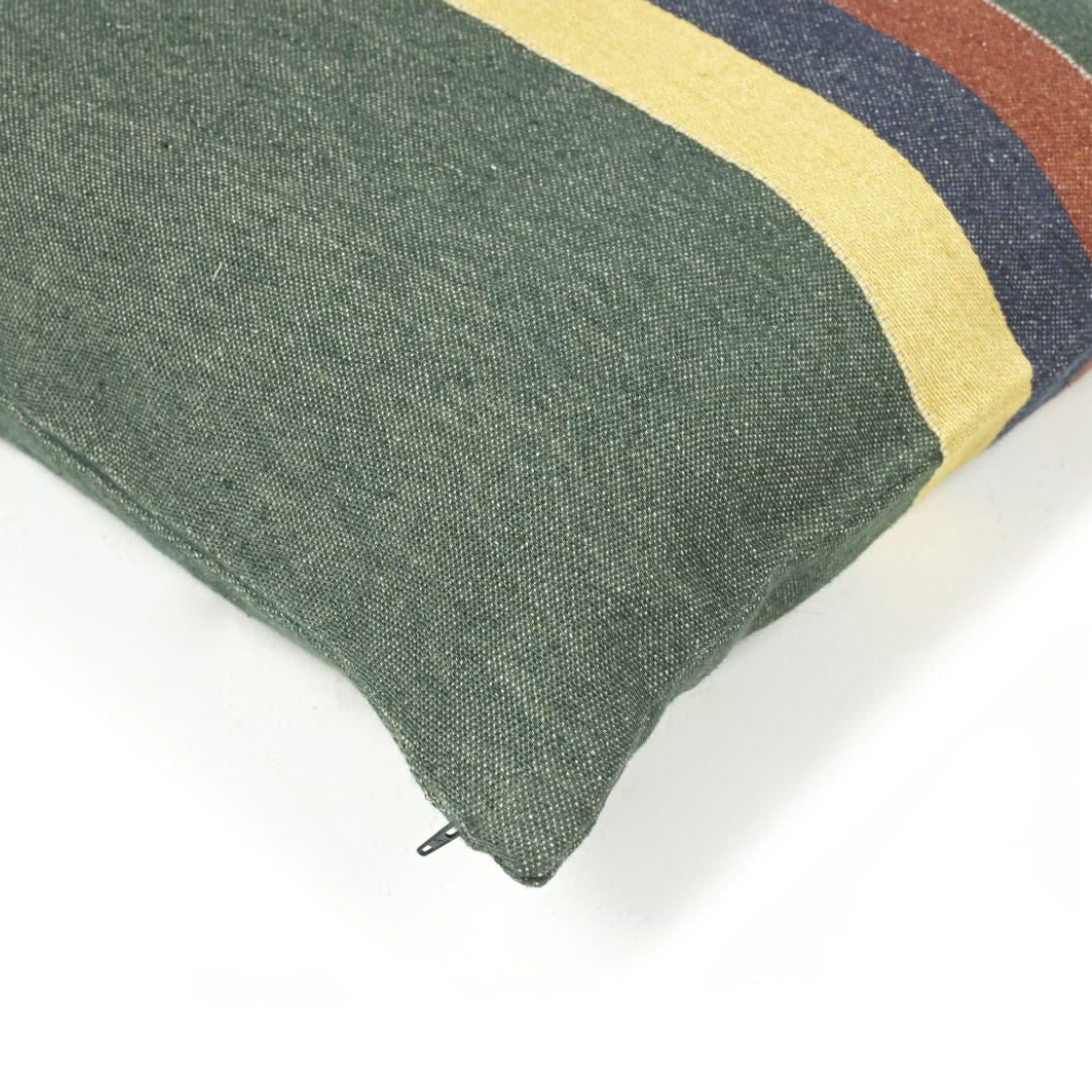 The Belgian | Pillow Cover | 50 x 50cm | Spruce | Washed Linen-Suzie Anderson Home