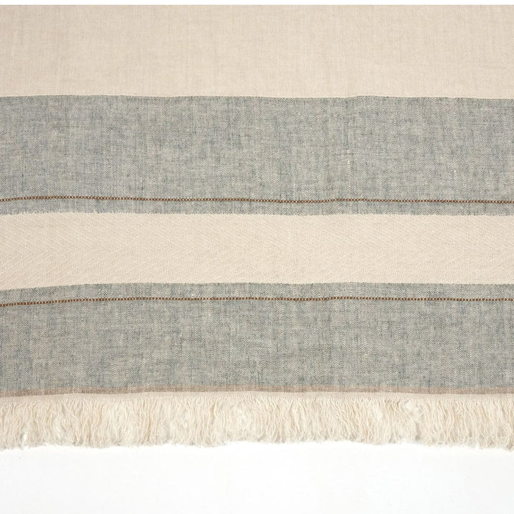 The Belgian Table Throw Cloth | Ioulida | 140 x 180cm | Washed Linen-Suzie Anderson Home