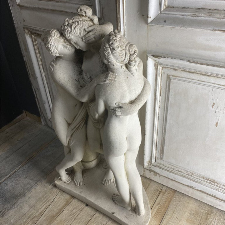 The Three Graces | Stone Statue | Antique-Suzie Anderson Home