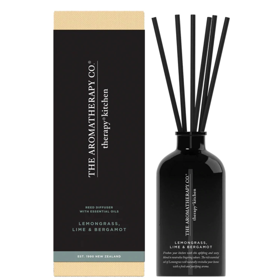 Therapy® Kitchen Diffuser | Lemongrass, Lime & Bergamot | 250ml-Suzie Anderson Home