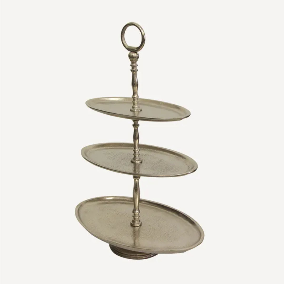 Three Tier Oval Cake Stand-Suzie Anderson Home