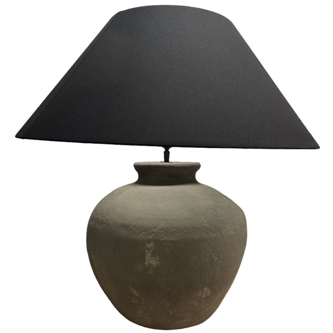 Tonono Jug Lamp | Grey | Base Only-Suzie Anderson Home