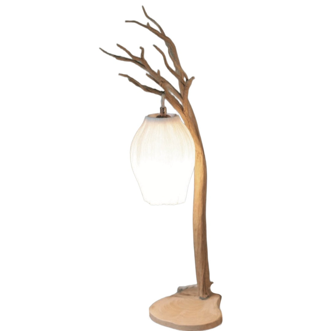 Tree with Bells On Wood | Petit Table Light | Made in France | H52cm-Suzie Anderson Home