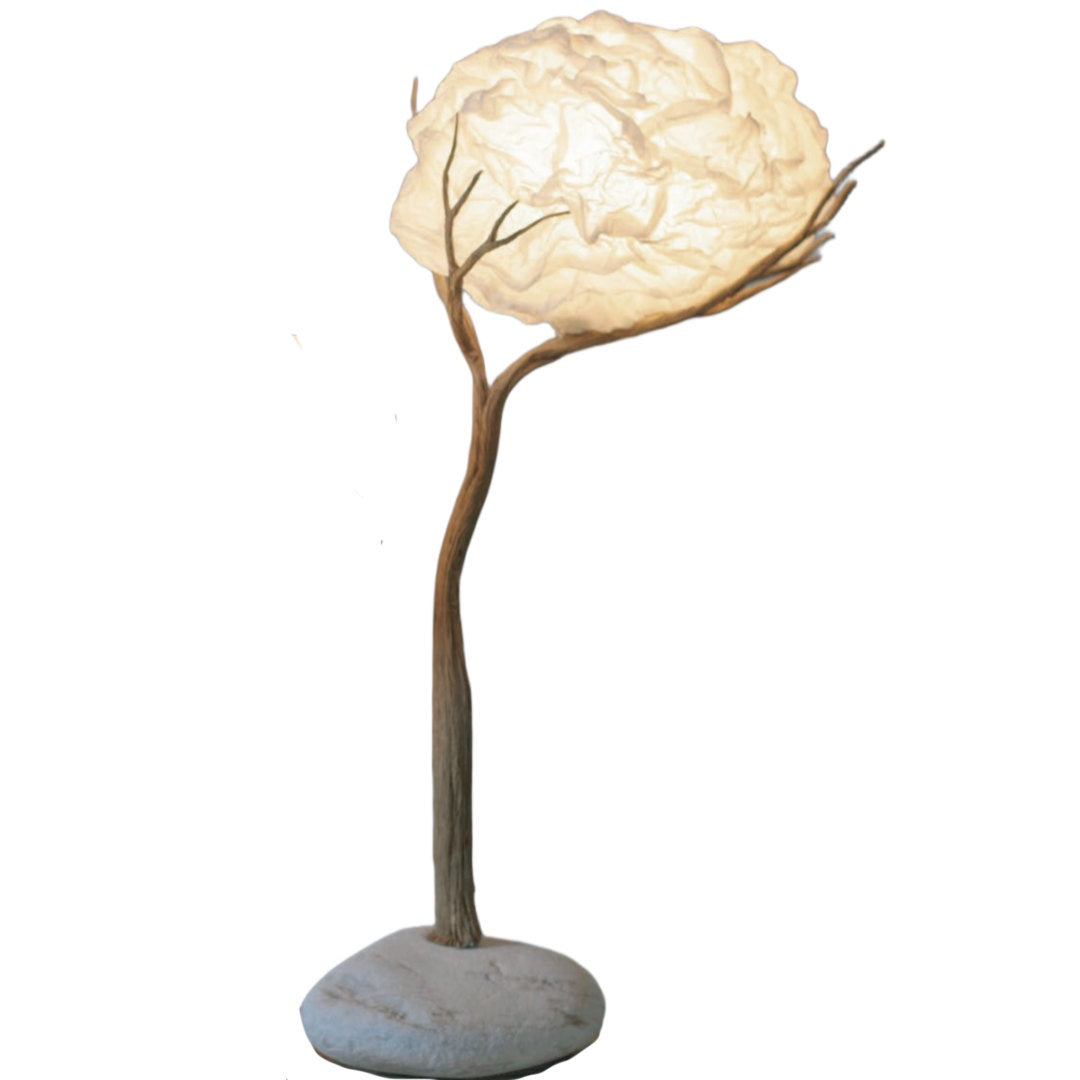 Tree with Cocoons on Pebble Base | Grand Table Light | Made in France | H80cm-Suzie Anderson Home